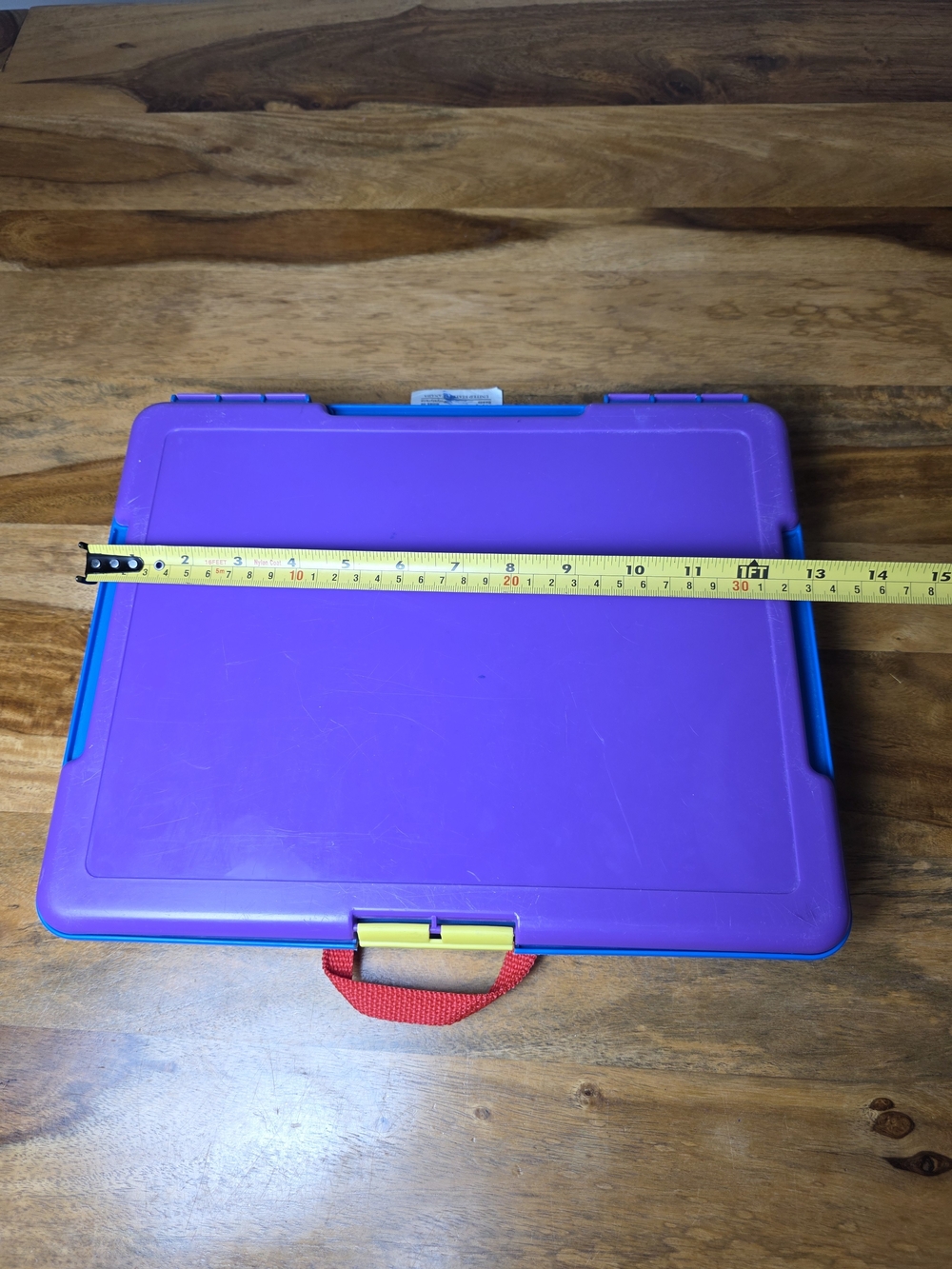 Vintage 90s Crayola Kids Lap Desk & Art Storage Carry Case - Picture 7 of 8
